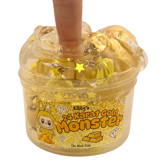 24 Karat Gold Monster Clay Kit Slime