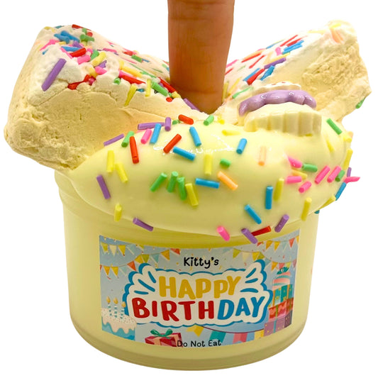 Happy Birthday Cake Clay Kit Slime