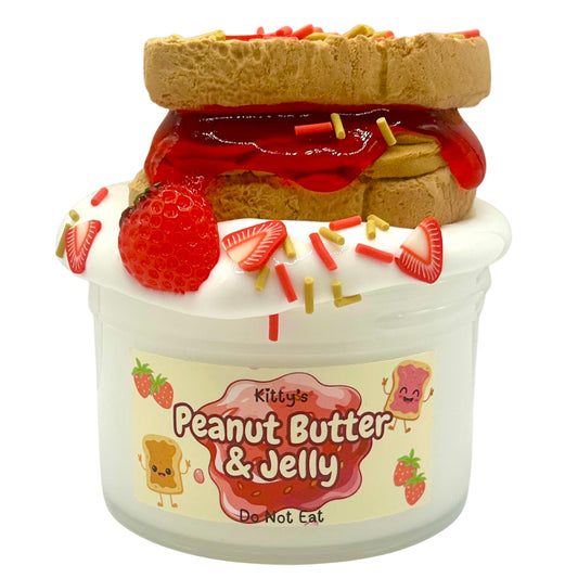 Peanut Butter & Jelly Clay Kit Slime