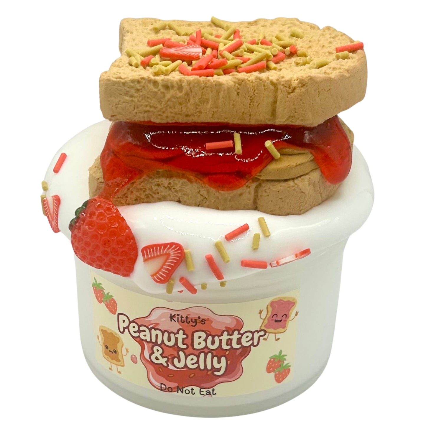 Peanut Butter & Jelly Clay Kit Slime