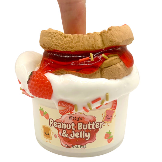 Peanut Butter & Jelly Clay Kit Slime