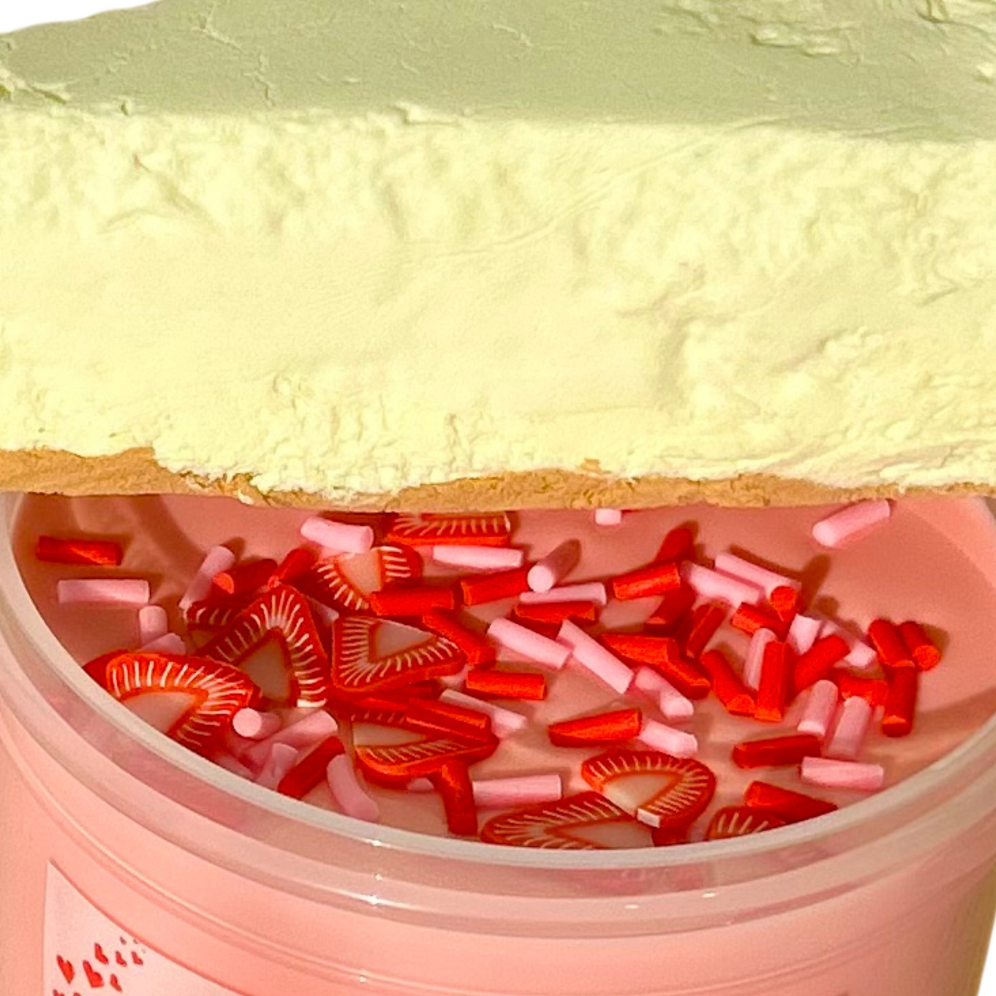 Strawberry Cheesecake Clay Kit Slime
