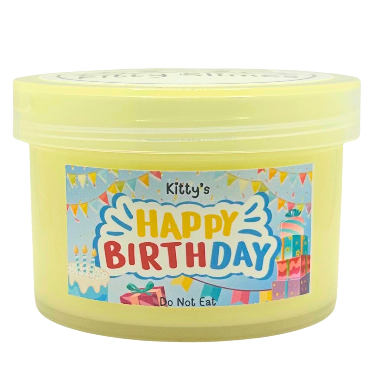 Happy Birthday Cake Clay Kit Slime