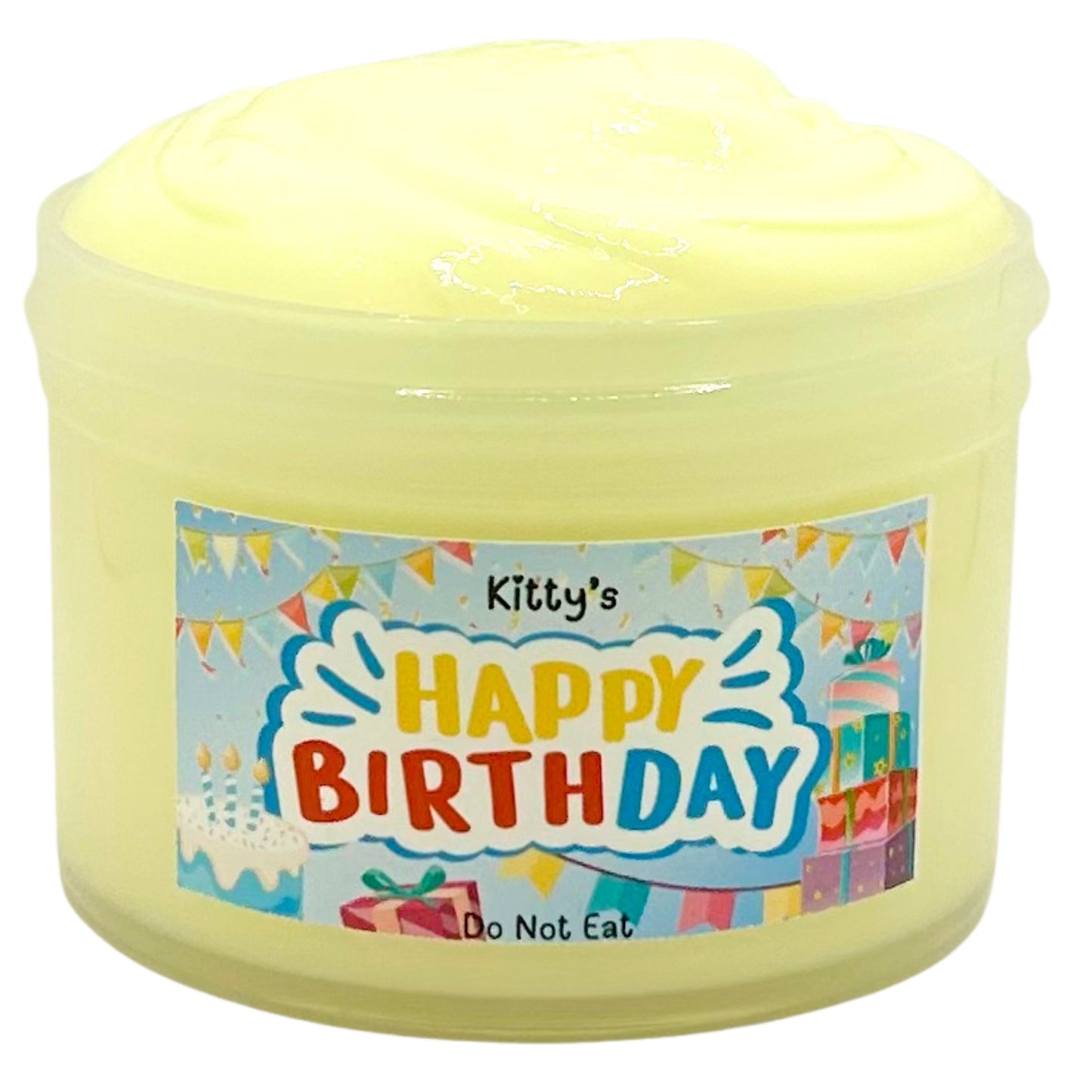 Happy Birthday Cake Clay Kit Slime