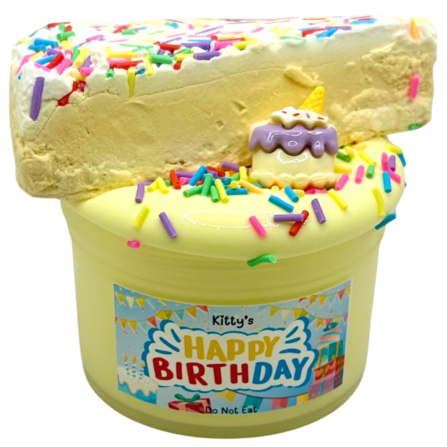 Happy Birthday Cake Clay Kit Slime